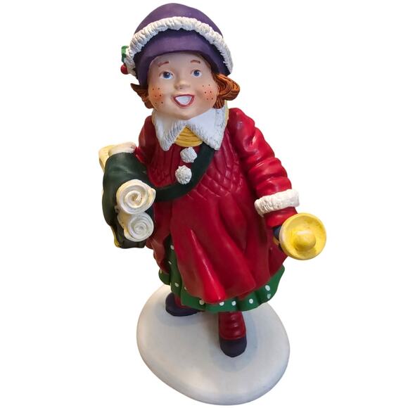 Department 56 Figurine – “Melody Ringing Bells” – 1994 Retired – 5¾" - Picture 1 of 5